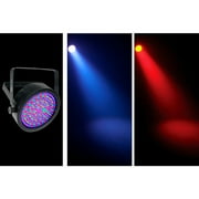 Chauvet EZPAR64RGBABLK Black Battery Operated Par Style LED Wash with IRC Compatibility - Black