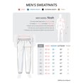thumbnail image 4 of Men‘s Casual Elastic Bottom Sweatpants with Pockets, 4 of 4