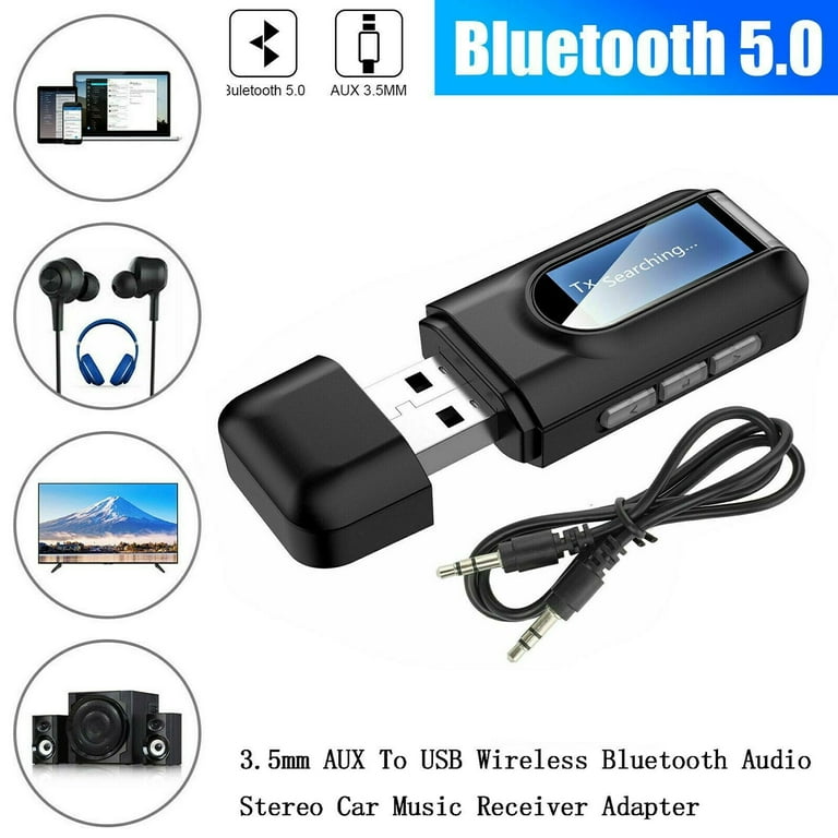  Long Range USB Bluetooth Adapter for PC USB Bluetooth Dongle  Wireless Bluetooth Adapter for Headphones Speakers, 328FT / 100M,5.0  Bluetooth Transmitter Receiver for Windows 10/8 / 8.1/7 : Electronics