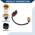 thumbnail image 3 of Sensor de Temperatura del Refrigerante del Motor Unique Bargains No.2159560A00 Sensor de Temperatura del Agua para Nissan Sunny 2011-2016 1 Pc, 3 of 6