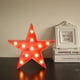 thumbnail image 5 of GOOHOCHY Luz de la estrella del LED Lámpara de mesa linda de la noche de la estrella para la habitación de los niños Decoración de la casa del regalo del dormitorio (rojo), 5 of 7