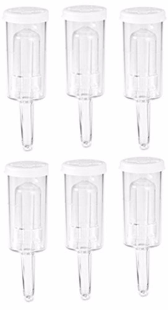 Plastic Home Brewing Supplies 48-9AJX-W965 Econolock-6pk Airlock Clear 