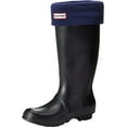 thumbnail image 2 of Hunter UA3000AAA Women's Polyester Machine Washable Boot Socks (Navy, Large (Size US 8-10)), 2 of 2