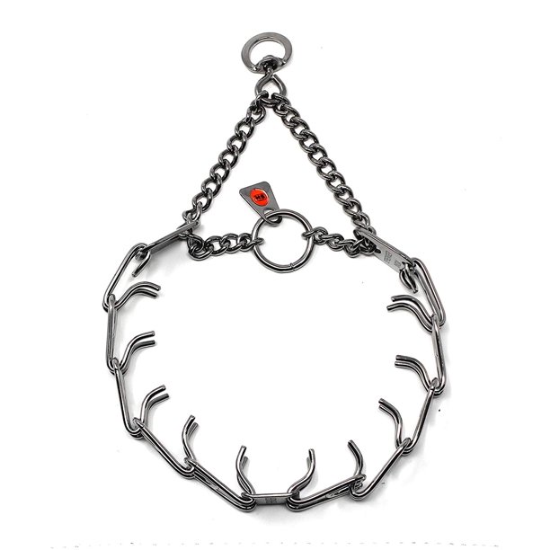 Herm Sprenger Stainless Steel Prong Dog Training Collar with Swivel