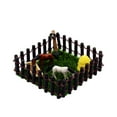 thumbnail image 1 of Casa de muñecas Granja Caballo Juguetes educativo con cerca Hada Jardín Miniatura Caballo Estable Juego Juguetes para Niñas DIY Juguete cerca marrón CUTICAT Juego de establo de caballos, 1 of 8