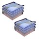 thumbnail image 1 of 12 Pack Men's Cotton Pocket Handkerchiefs, 100% Soft Multipack Everyday Essentials, 1 of 3