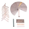 thumbnail image 1 of MERIGLARE Guitar Bass s Luthier Feeler Gauge Radio String Action Ruler 5 Set, 1 of 9