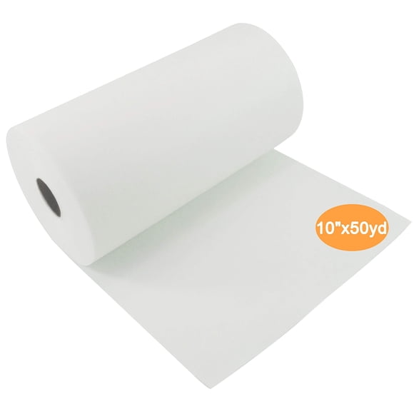 New Brothread Cut Away Machine Embroidery Stabilizer Backing 10" x 50 Yd roll - Medium Weight - Cut into Variable Sizes - for Mac