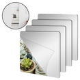 thumbnail image 3 of 4PCS 2MM Thick Acrylic Mirror Flexible Plastic Mirror Sheets Wall Mirror Tile, 3 of 4