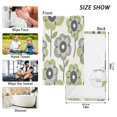 thumbnail image 6 of Yayeee 100% Cotton Hand Towels for Bathroom 16" x 28" Soft Absorbent Kitchen Towel, Retro Flower, 6 of 7