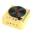 thumbnail image 2 of ZFYXGS Record Player Wireless Bluetooth Sound Retro Creatives Mini Portable Card Insert Small Speaker Subwoofer Gift, 2 of 7