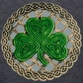 thumbnail image 3 of CafePress - Shamrock And Celtic Knots Long Sleeve T Shirt - Mens Hooded Shirt, 3 of 3