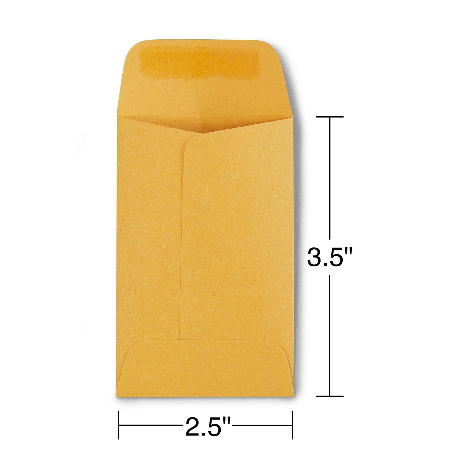 Staples Brown Kraft Coin Envelopes, 2 1/4 Staples Brown Kraft Coin Envelopes, 2 1/4