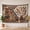 D, variant on XaaKee Tapestry Wall Hanging, Terracotta Tribal Arches II Bohemian Abstract Mural, High-Quality Polyester Bedroom Tapestry 60x40Inch