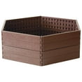 thumbnail image 4 of Modern Home Raised Garden Bed Kit - Stackable Hexagon Modular Flower/Planter Kit, 4 of 7
