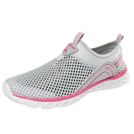 

Pyhlmscde Womens Sneakers Slip On Loafers Comfy Walking SHoes Mesh Breathable Non Slip Lightweight Casual Outdoor Running Sports Shoes