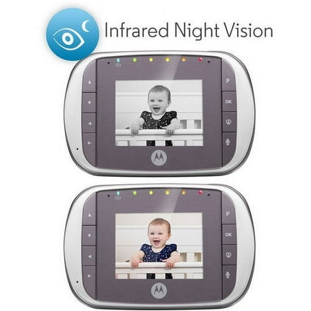 Motorola MBP35S, Video Baby Monitor, Pan/Tilt/Zoom