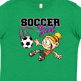 thumbnail image 3 of Inktastic Soccer Girl Youth T-Shirt, 3 of 4