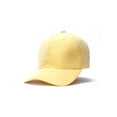 thumbnail image 2 of TopHeadwear Adjustable Hook & Loop Baseball Cap - Yellow, 2 of 2