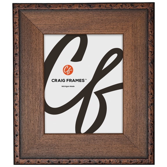 Craig Frames Constitution Nautical, 24x34 Picture Frame, Walnut Brown