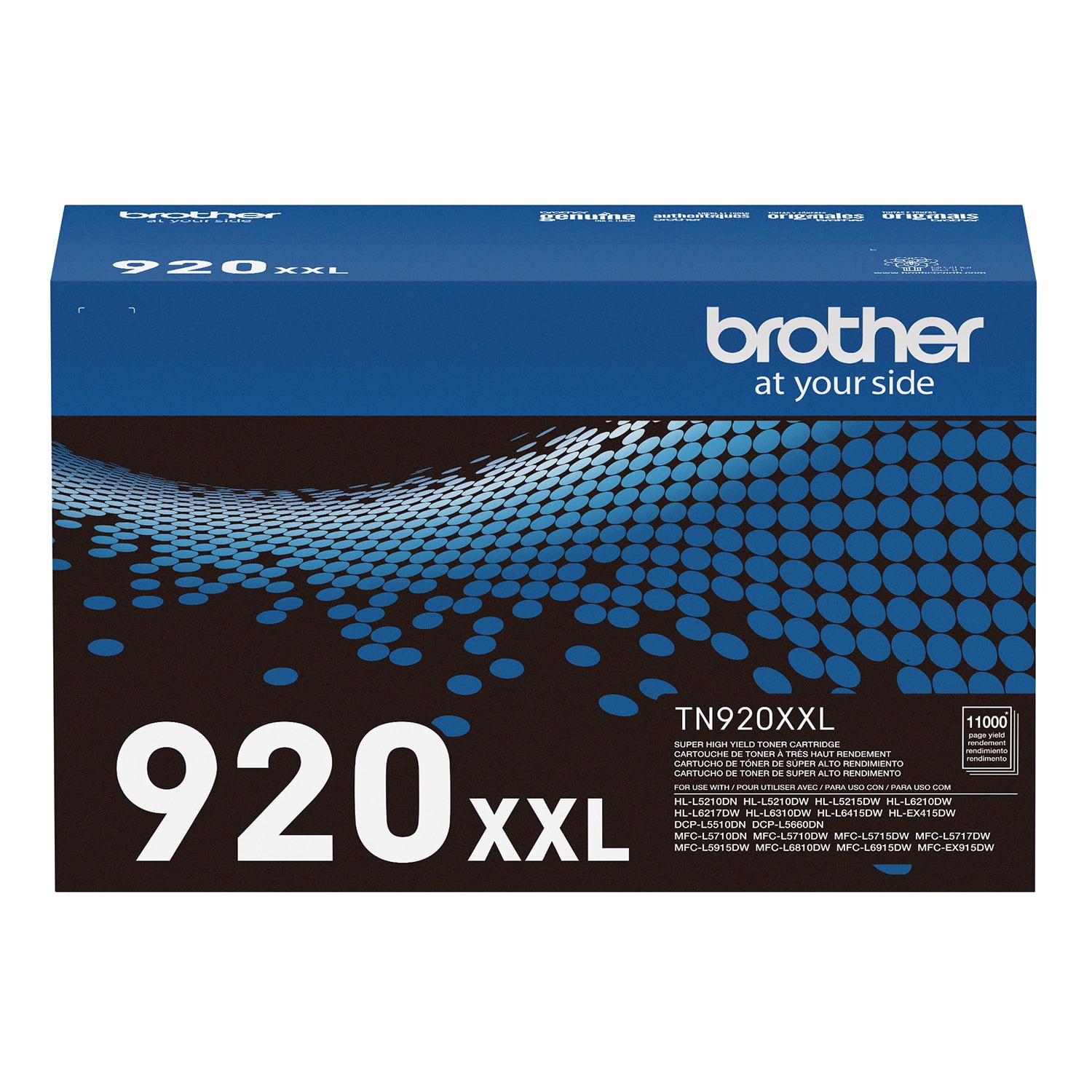 Brother, Toner Cartridge, TN920UXXL, Ultra High-yield, 18,000