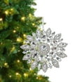 thumbnail image 4 of 4.25in Hanging Faux Jewel Ornament: Clear, 4 of 4