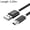 Black, variant on 5 PCS Mini USB to USB A Woven Data / Charge Cable for MP3, Camera, Car DVR, Length:0.25m 0.25m
