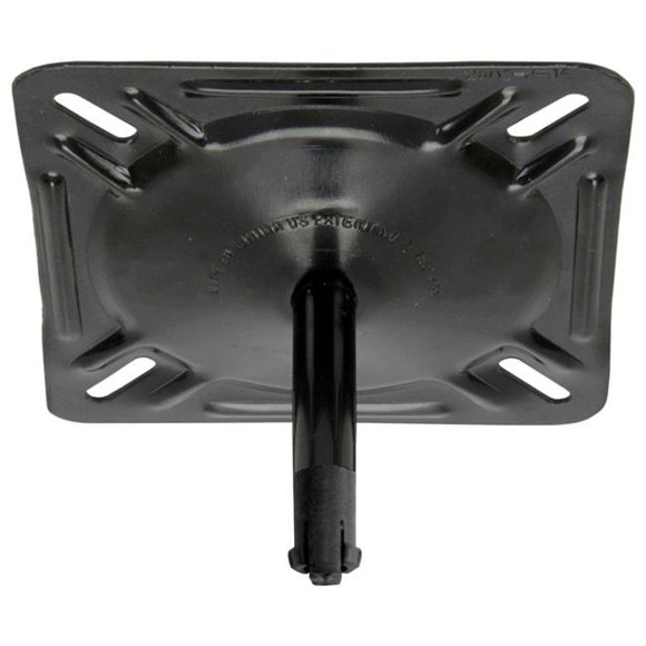 7 x 7 in. KingPin Swivel Seat Mount without Spring, E-Coat Finish