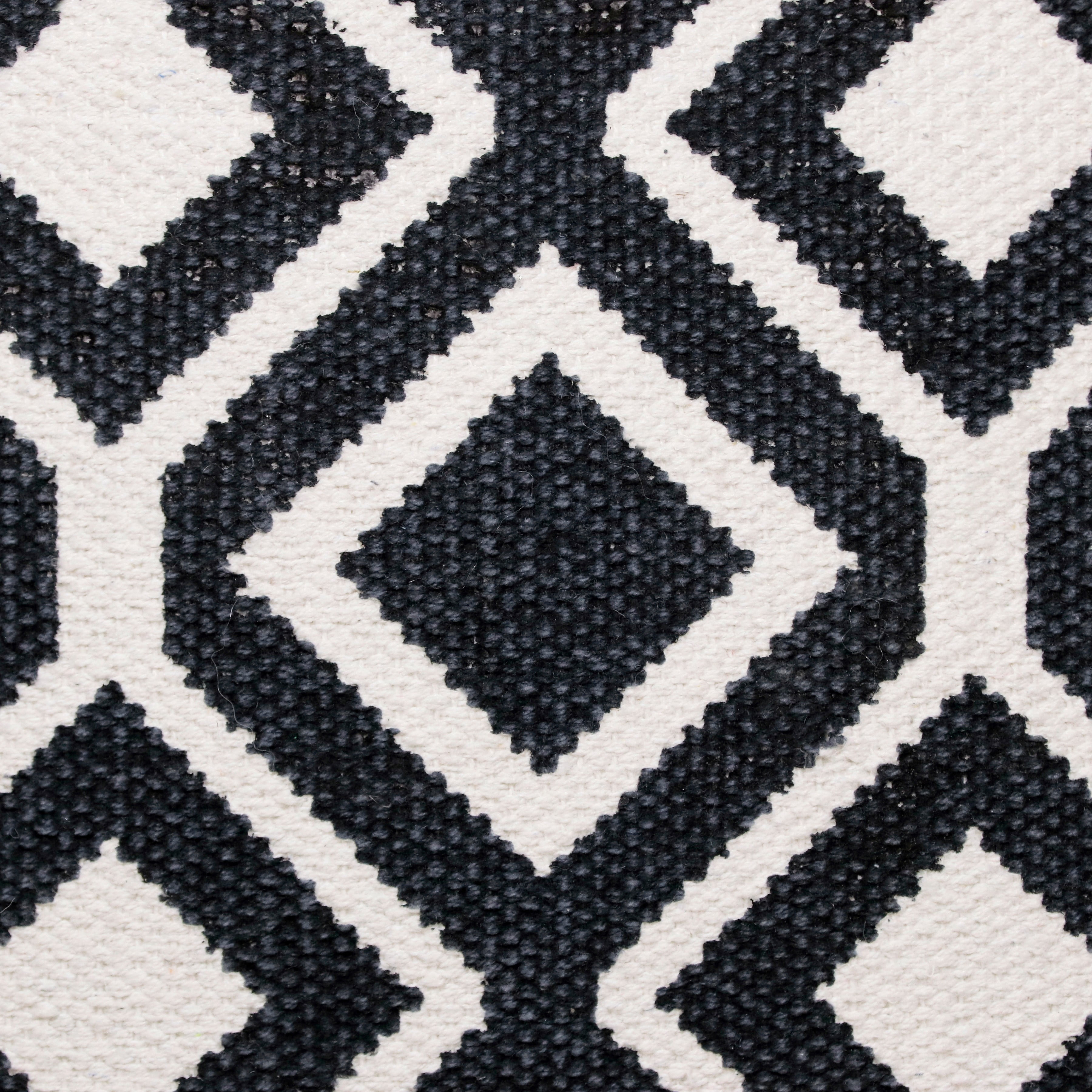 Desert Fields Everyday Geometric Diamond Lumbar Throw Pillow
