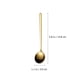 thumbnail image 2 of RomaMX Cuchara de café de 6 piezas Cuchara de postre Cuchara de helado Cuchara de mezcla de cocina, 2 of 8