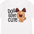 thumbnail image 4 of Inktastic Doggone Cute- happy puppy Boys or Girls Long Sleeve Toddler T-Shirt, 4 of 5