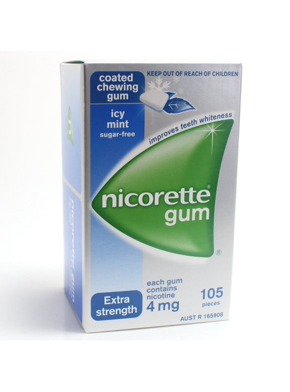 Nicorette Gum in Quit Smoking