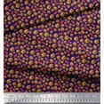 thumbnail image 2 of Soimoi Rayon Fabric Coke & Burger Food Printed Craft Fabric by The Yard 56 Inch Wide, 2 of 3