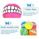 thumbnail image 5 of Pelota para perros, juego de 6 pelotas divertidas con diseño de dientes, pelotas chirriantes, pelotas interactivas para perros, 5 of 5