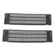 thumbnail image 1 of Cubierta de ventilación de aire para asiento trasero, repuesto ABS negro mate, inodoro y resistente al desgaste, 2 uds., 1 of 8