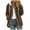 Brown, variant on Women's Fleece Zip up Jacket with Pockets Oversized Long Sherpa Hoodie Fuzzy Jackets Winter Warm Coat