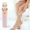 thumbnail image 1 of Portable Lipstick Epilator for Women - Facial Hair Remover for Chin, Upper Lip, Eyebrows & Cheeks, Gentle on All Skin Types, Battery-Operated (Batteries Not Included), LED Light, Easy to Use, 1 of 9