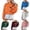 Orange, variant on Women's Casual Crew Neck Bat Print Hoodie Sweater Women