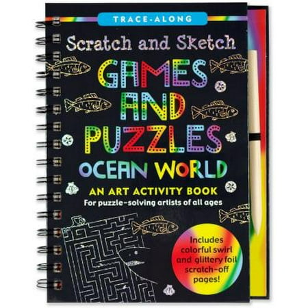 Scratch & Sketch Games & Puzzles : Ocean World (Best Sketches In The World)