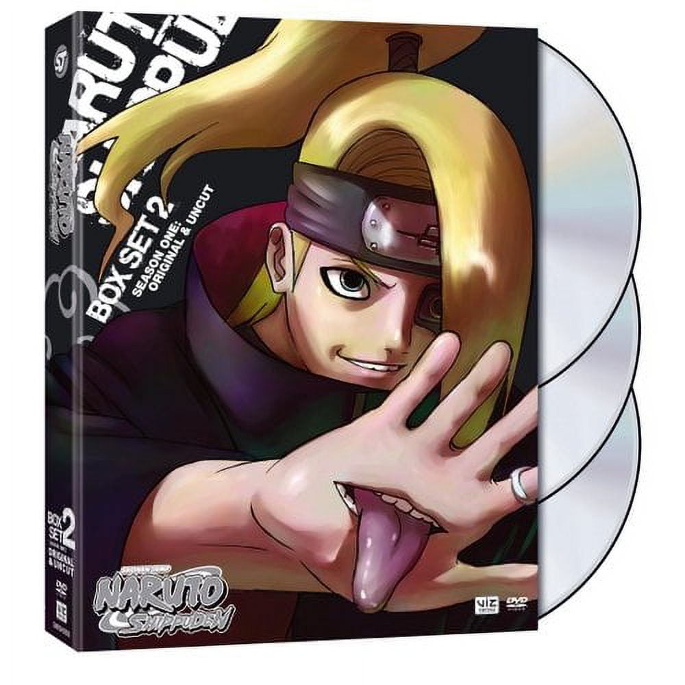 Dvd Naruto Shippuden - 1 Temporada - Box 2 (5 Dvds) em Promoção na  Americanas
