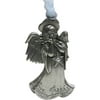 Pewter Finish Angel Ornament with Swarovski Crystal Stone, Give Thanks