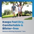 thumbnail image 3 of Calcetines Balega Hidden Comfort invisibles 3 pares blancos talla XL, 3 of 7