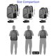 thumbnail image 4 of Mochila MATEIN para portátil de 18 pulgadas, extra grande, 50 L, impermeable, 4 of 9