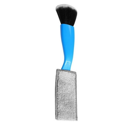 

Famure Car Detailing Brushes Two-Headed Detailing Brush Washable Two-Headed Detailing Brushes for Cleaning Car Air-conditioned Air Outlet beneficial