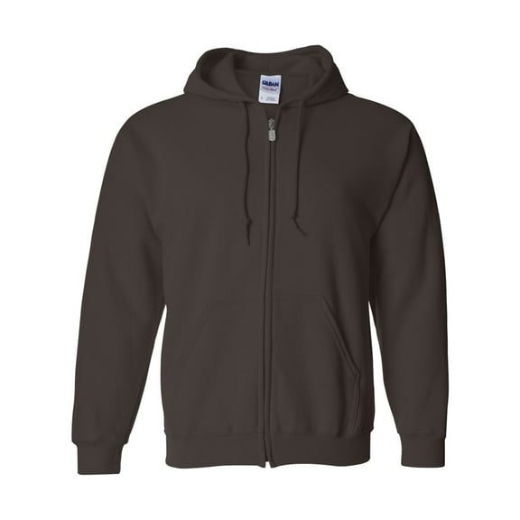 Gildan Full Zip Hooded Sweatshirt for Men Size up to 3XL