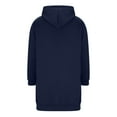 thumbnail image 7 of Timegard Sweatshirts for Women Zip up Hoodies Lightweight Mid Long Comfy Jackets Fall Winter Outwear, 7 of 7