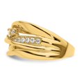 thumbnail image 3 of Auriga Fine Jewelry 14K Yellow Gold Fancy Diamond Ring for Women Size 7, 3 of 6