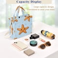thumbnail image 4 of Corduroy Tote Bag for Women Shoulder Handbags Fashion Ladies Purses Satchel Messenger Bags Cute Cartoon Starfish S, 4 of 8
