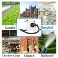 thumbnail image 5 of Portable ULV Fogger Machine, Electric Backpack Sprayer, Distance 8-12 Meters, Atomization Volume 450 Ml/min, Large Area Coverage, Suitable For Indoor Outdoor Garden Hotel School, 5 of 7