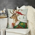 thumbnail image 2 of SHANXI Christmas Throw Pillow Covers Decorative Pillows for Couch Sofa Winter Holiday Decor 12x12in, 2 of 5